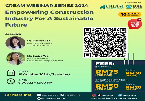 CREAM Webinar Series 2024